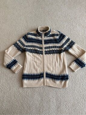 Vintage Lands End wool sweater